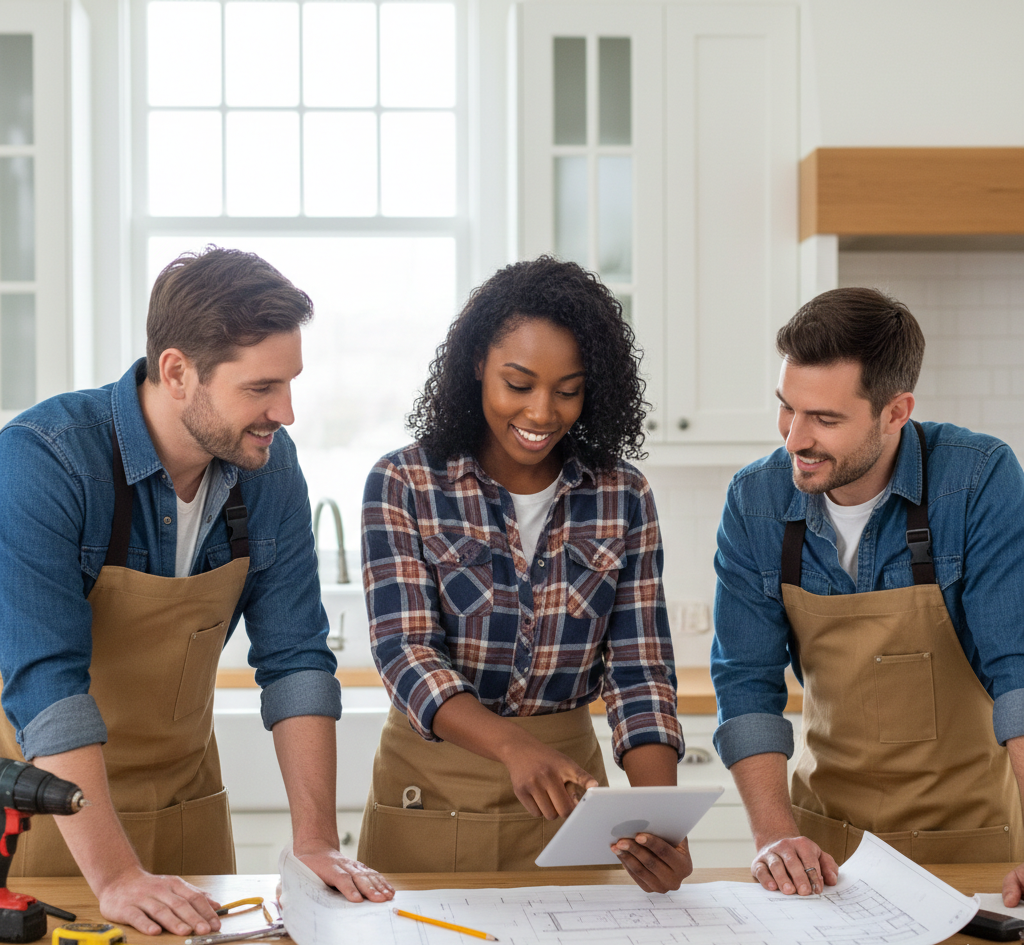 Modern home interior showcasing the design style and approach of Local Home Improve