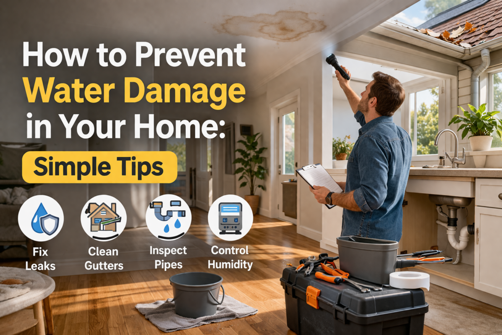 How to Prevent Water Damage in Your Home: Simple Tips