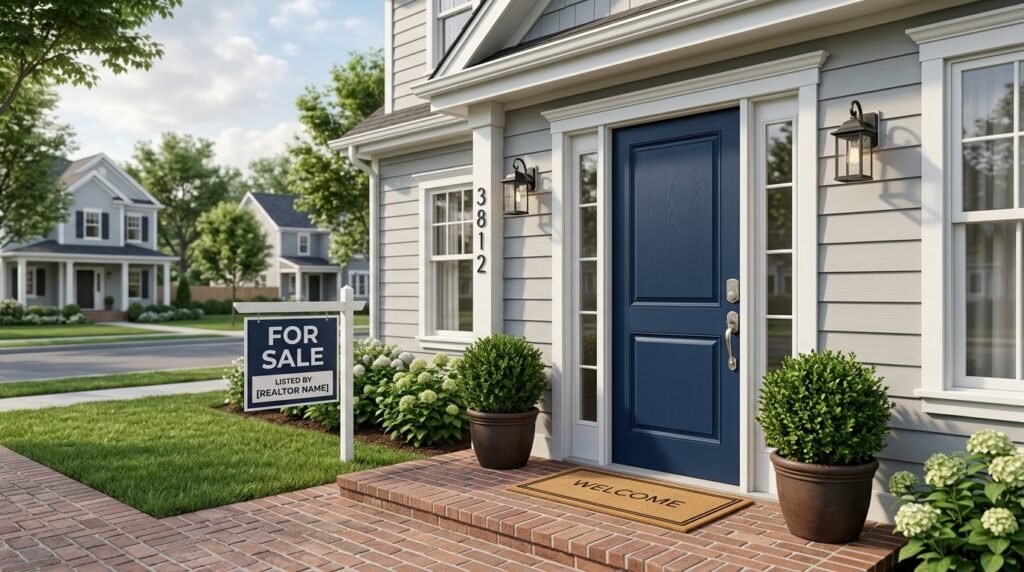 The Best Front Door Colors to Sell a House